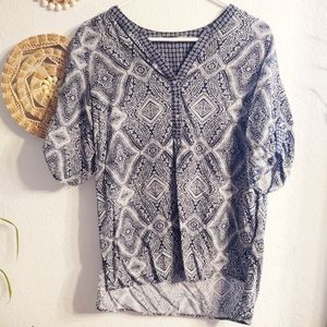 Dalia Blue blouse Size Small